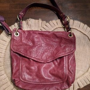 Gently used fossil cross body bag